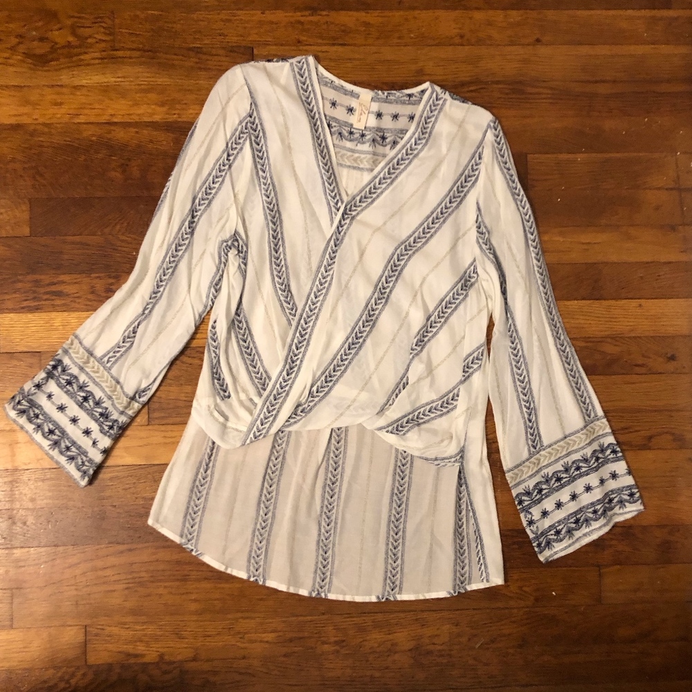High Low Lightweight All Season Top
